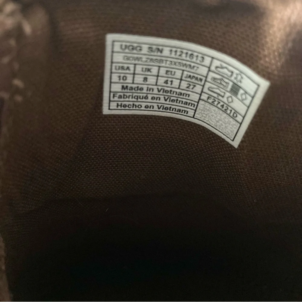 UGG Cahlvan Hickory Suede Slip On Women’s Casual Loafer Shoes - Picture 8 of 8